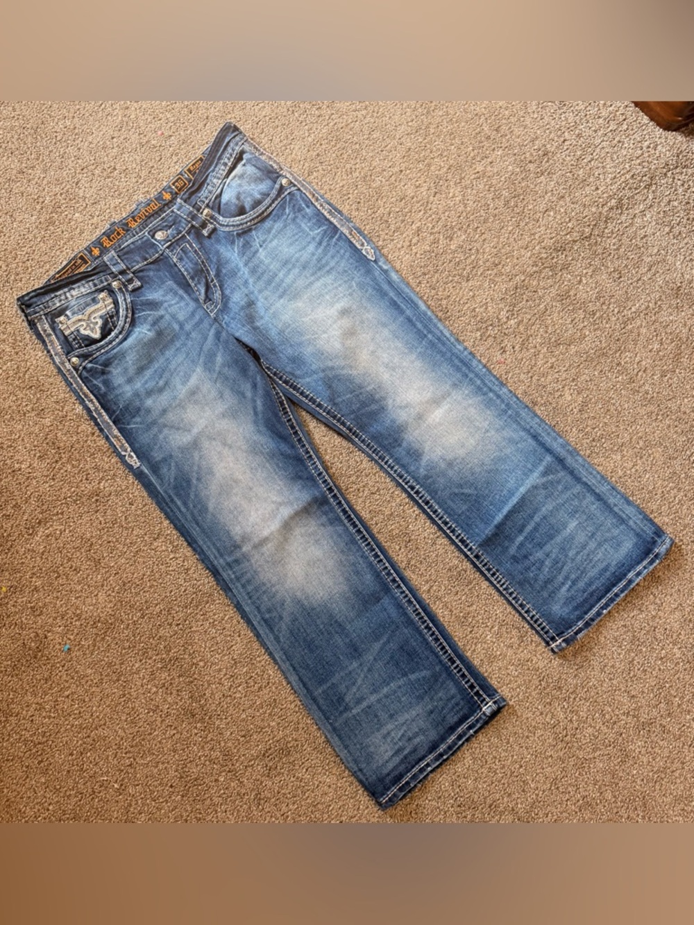 Mens Rock Revival Rogue boot cut - Picture 8 of 8